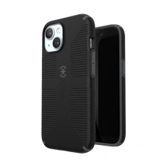 Чохол Speck Candyshell Grip для iPhone 17e / 16e / 15 / 14 / 13 Black/Slate Grey with MagSafe (150490-B565)