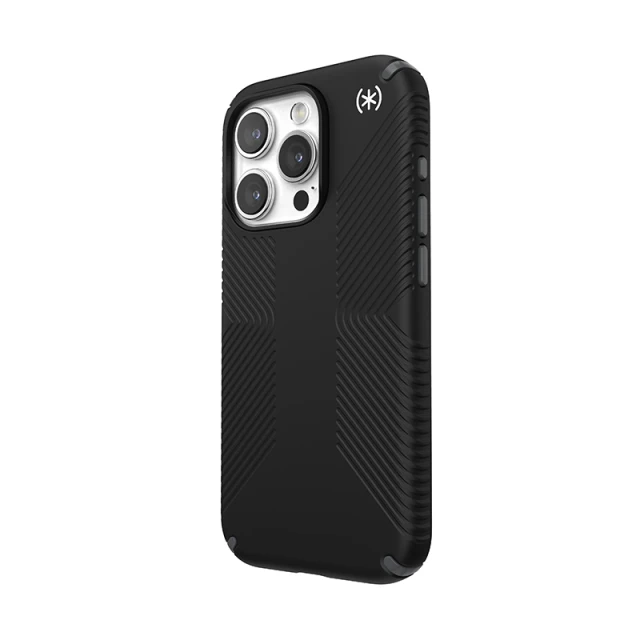 Чехол Speck Presidio2 Grip для iPhone 15 Pro Black/Slate Grey with MagSafe (150563-3205)