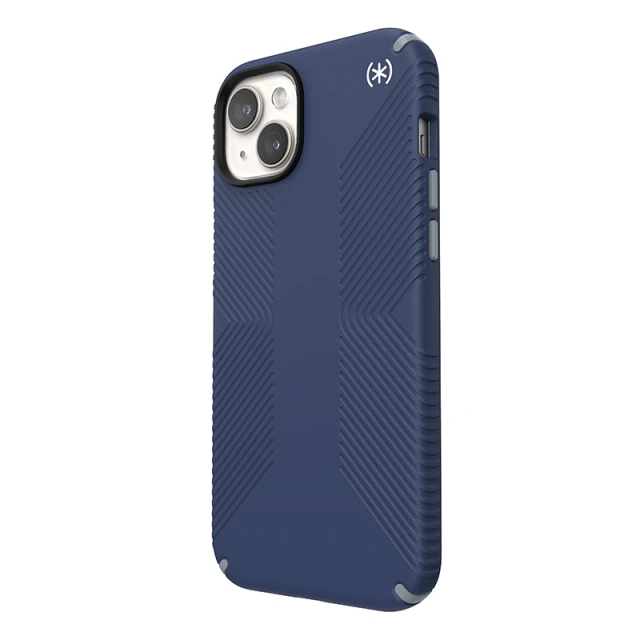 Чохол Speck Presidio2 Grip для iPhone 15 Plus | 14 Plus Coastal Blue Dust Grey with MagSafe (150569-3206)