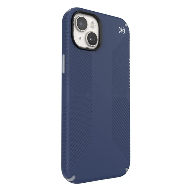 Чохол Speck Presidio2 Grip для iPhone 15 Plus | 14 Plus Coastal Blue Dust Grey with MagSafe (150569-3206)