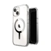 Чохол Speck Presidio Perfect-Clear для iPhone 15 | 14 | 13 Clear Chrome with MagSafe (150553-3240)