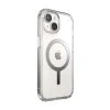 Чохол Speck Presidio Perfect-Clear для iPhone 15 | 14 | 13 Clear Chrome with MagSafe (150553-3240)
