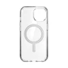 Чохол Speck Presidio Perfect-Clear для iPhone 15 | 14 | 13 Clear Chrome with MagSafe (150553-3240)