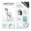 Чохол Speck Presidio Perfect-Clear для iPhone 15 | 14 | 13 Clear Chrome with MagSafe (150553-3240)