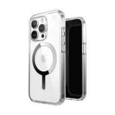 Чехол Speck Presidio Perfect-Clear для iPhone 15 Pro Clear Chrome with MagSafe (150559-3240)