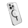 Чохол Speck Presidio Perfect-Clear для iPhone 15 Pro Clear Chrome with MagSafe (150559-3240)