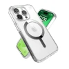 Чохол Speck Presidio Perfect-Clear для iPhone 15 Pro Clear Chrome with MagSafe (150559-3240)