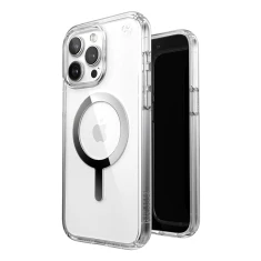 Чохол Speck Presidio Perfect-Clear для iPhone 15 Pro Max Clear Chrome with MagSafe (150571-3240)