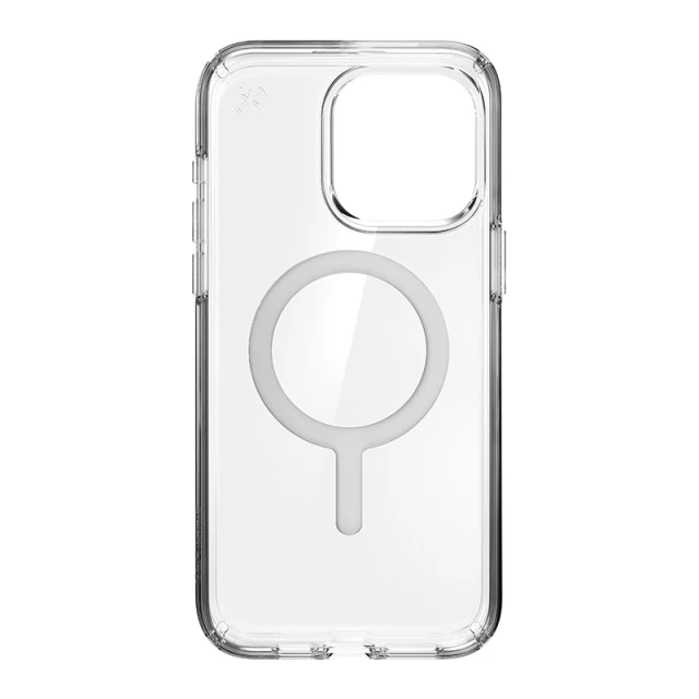 Чохол Speck Presidio Perfect-Clear для iPhone 15 Pro Max Clear Chrome with MagSafe (150571-3240)