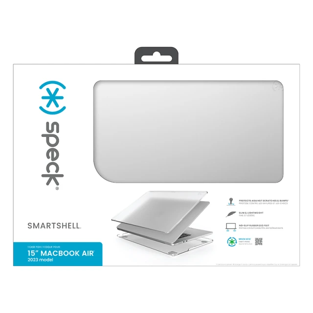 Чохол Speck SmartShell для MacBook Air 15.3 M2 | M3 | M4 (2023-2025) Clear (150584-9992)