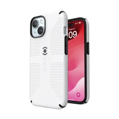 Чохол Speck Candyshell Grip для iPhone 17e / 16e / 15 / 14 / 13 White / Black with MagSafe (150652-1909)
