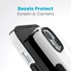 Чохол Speck Candyshell Grip для iPhone 17e / 16e / 15 / 14 / 13 White / Black with MagSafe (150652-1909)