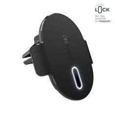 Автотримач з функцією бездротової зарядки Speck Vent Mount with ClickLock Black with MagSafe (150683-1041)