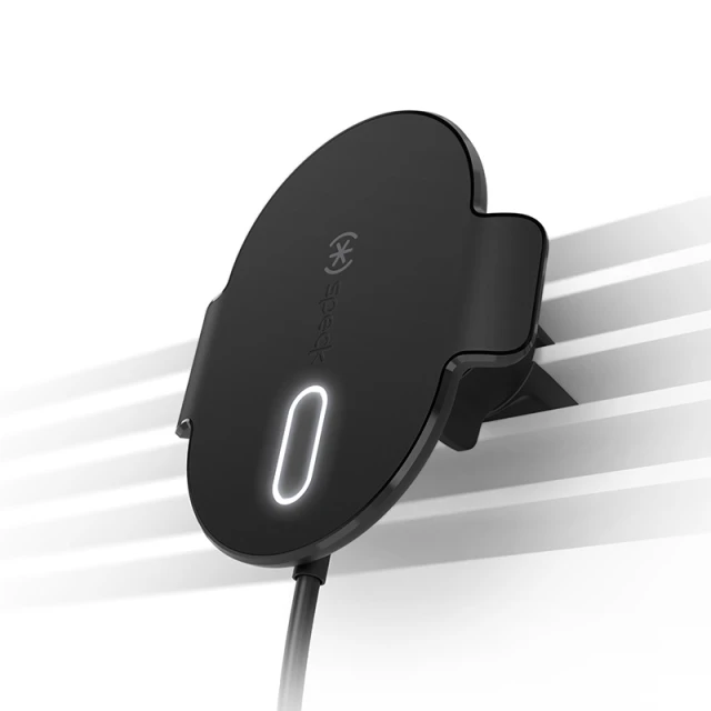 Автотримач з функцією бездротової зарядки Speck Vent Mount with ClickLock Black with MagSafe (150683-1041)