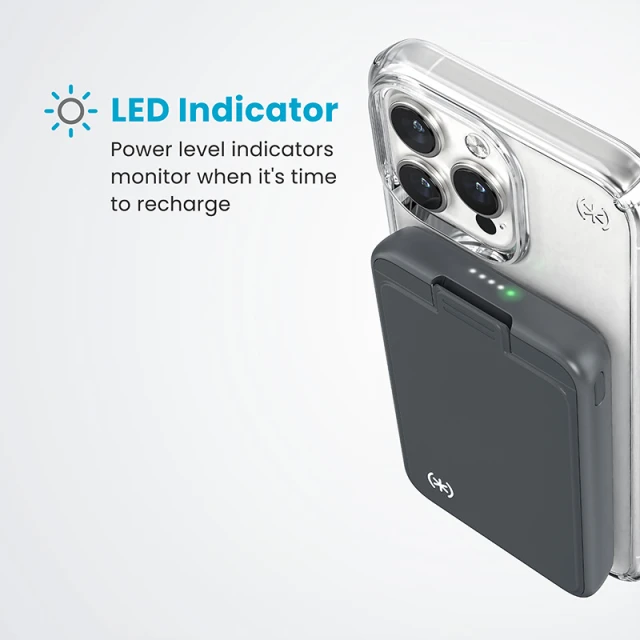 Портативний зарядний пристрій Speck StandyBank with ClickLock 5000mAh Black with MagSafe (150684-1041)