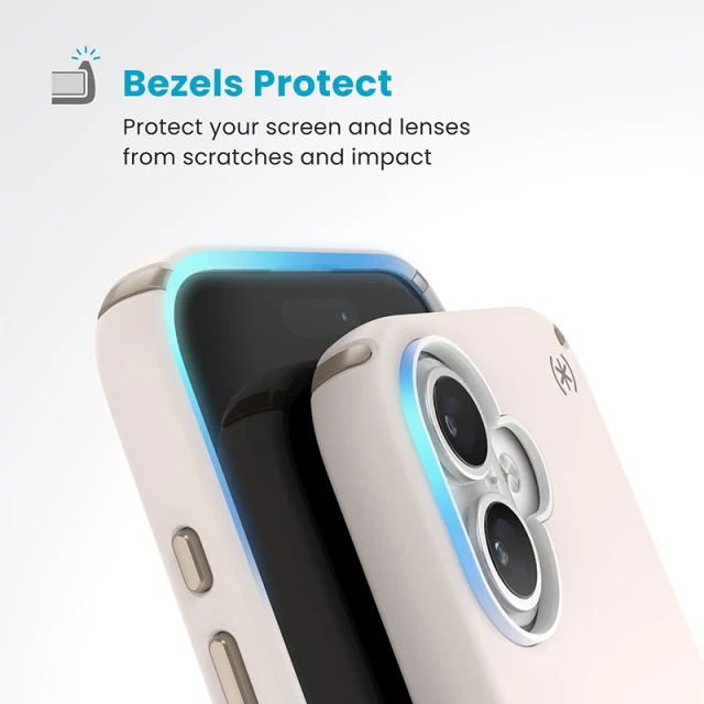 Чехол Speck Presidio2 Pro ClickLock для iPhone 16 Bleached Bone Heirloom Gold with MagSafe (150688-3214)