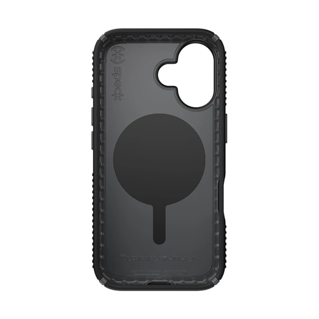 Чохол Speck Presidio2 Grip ClickLock для iPhone 16 Black Slate Grey with MagSafe (150689-3205)