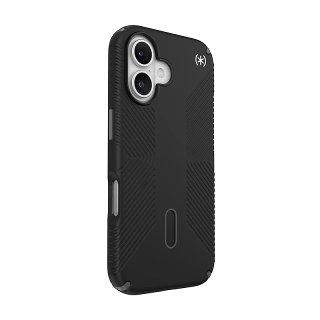 Чохол Speck Presidio2 Grip ClickLock для iPhone 16 Black Slate Grey with MagSafe (150689-3205)