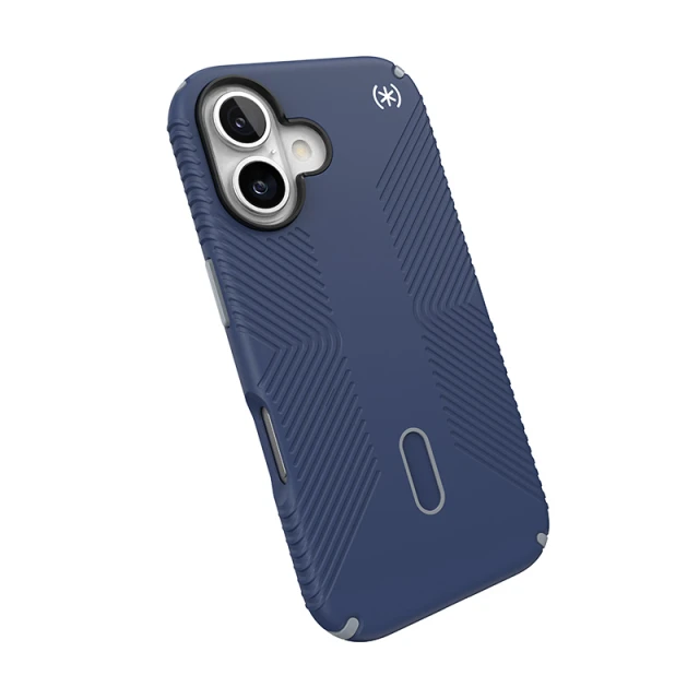 Чехол Speck Presidio2 Grip ClickLock для iPhone 16 Coastal Blue Dust Grey with MagSafe (150689-3206)