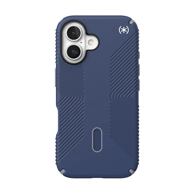 Чехол Speck Presidio2 Grip ClickLock для iPhone 16 Coastal Blue Dust Grey with MagSafe (150689-3206)