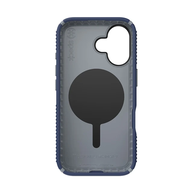 Чехол Speck Presidio2 Grip ClickLock для iPhone 16 Coastal Blue Dust Grey with MagSafe (150689-3206)