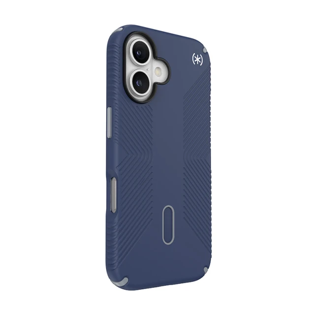 Чехол Speck Presidio2 Grip ClickLock для iPhone 16 Coastal Blue Dust Grey with MagSafe (150689-3206)