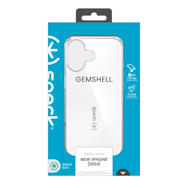 Чехол Speck Gemshell для iPhone 16 Clear (150696-5085)