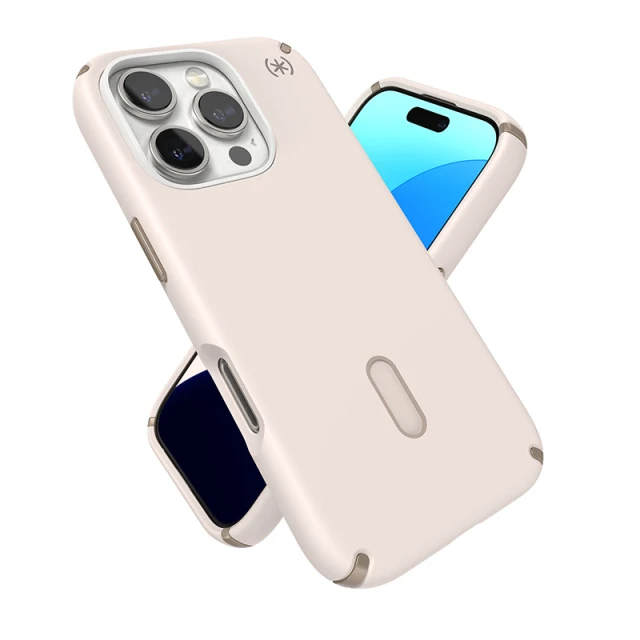 Чохол Speck Presidio2 Pro ClickLock для iPhone 16 Pro Bleached Bone Heirloom Gold with MagSafe (150700-3214)