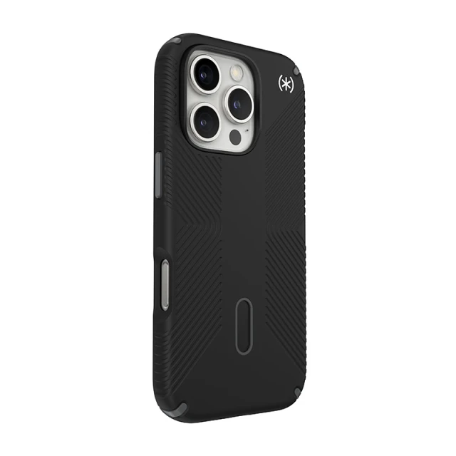 Чохол Speck Presidio2 Grip ClickLock для iPhone 16 Pro Black Slate Grey with MagSafe (150701-3205)