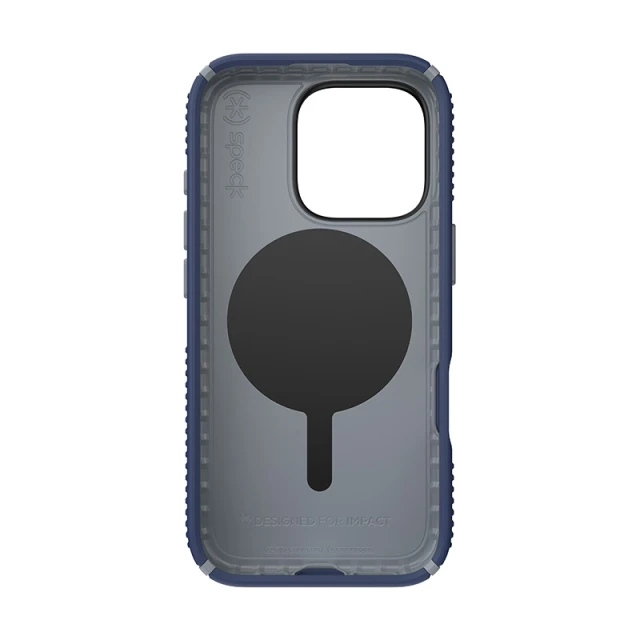 Чохол Speck Presidio2 Grip ClickLock для iPhone 16 Pro Coastal Blue Dust Grey with MagSafe (150701-3206)
