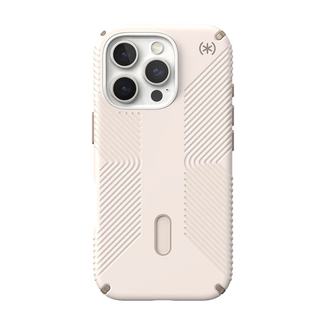 Чохол Speck Presidio2 Grip ClickLock для iPhone 16 Pro Bleached Bone Heirloom Gold with MagSafe (150701-3214)