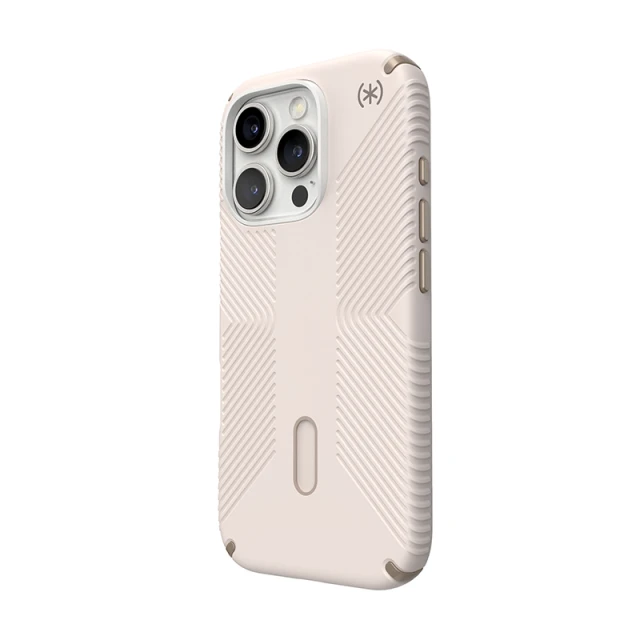Чохол Speck Presidio2 Grip ClickLock для iPhone 16 Pro Bleached Bone Heirloom Gold with MagSafe (150701-3214)