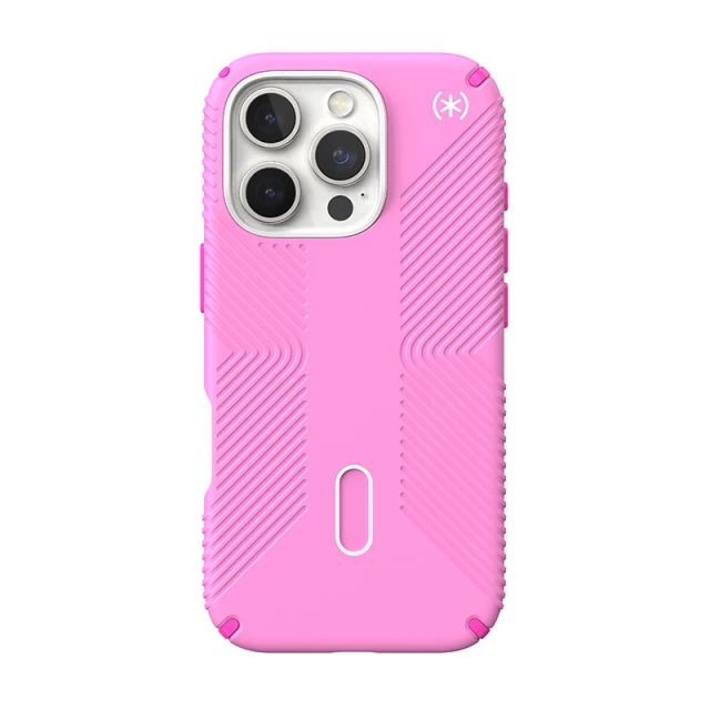 Чохол Speck Presidio2 Grip ClickLock для iPhone 16 Pro True Pink Shocking Pink with MagSafe (150701-3249)