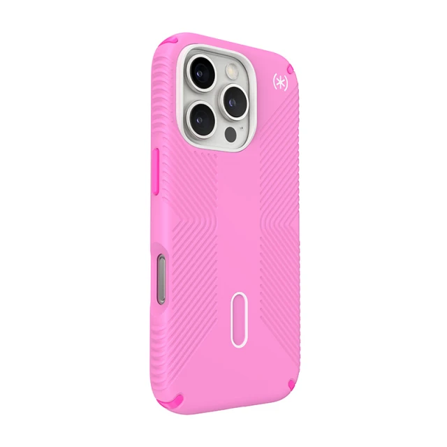 Чохол Speck Presidio2 Grip ClickLock для iPhone 16 Pro True Pink Shocking Pink with MagSafe (150701-3249)