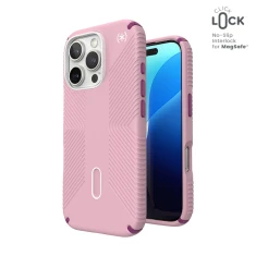 Чохол Speck Presidio2 Grip ClickLock для iPhone 16 Pro Wednesday Pink Boysenberry Purple with MagSafe (150701-3250)