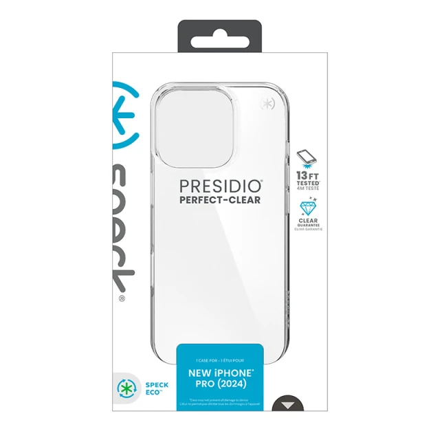 Чохол Speck Presidio Perfect-Clear для iPhone 16 Pro Clear (150702-5085)