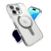 Чохол Speck Presidio Perfect-Clear ClickLock для iPhone 16 Pro Clear Chrome with MagSafe (150703-3199)