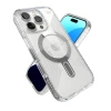 Чохол Speck Presidio Perfect-Clear Grip ClickLock для iPhone 16 Pro Clear Chrome with MagSafe (150704-3199)