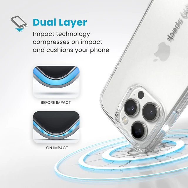 Чохол Speck Gemshell для iPhone 16 Pro Clear (150708-5085)