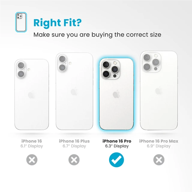 Чохол Speck Gemshell для iPhone 16 Pro Clear (150708-5085)