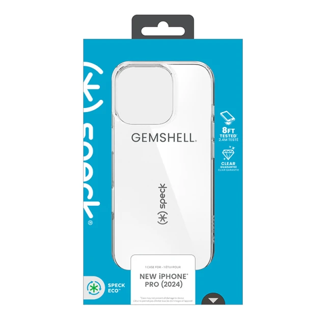 Чохол Speck Gemshell для iPhone 16 Pro Clear (150708-5085)
