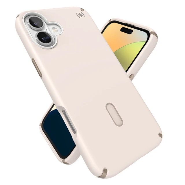 Чохол Speck Presidio2 Pro ClickLock для iPhone 16 Plus Bleached Bone Heirloom Gold with MagSafe (150712-3214)