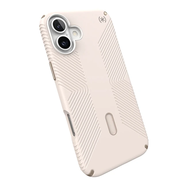 Чохол Speck Presidio2 Grip ClickLock для iPhone 16 Plus Bleached Bone Heirloom Gold with MagSafe (150713-3214)