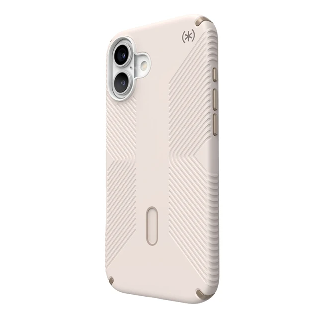Чохол Speck Presidio2 Grip ClickLock для iPhone 16 Plus Bleached Bone Heirloom Gold with MagSafe (150713-3214)