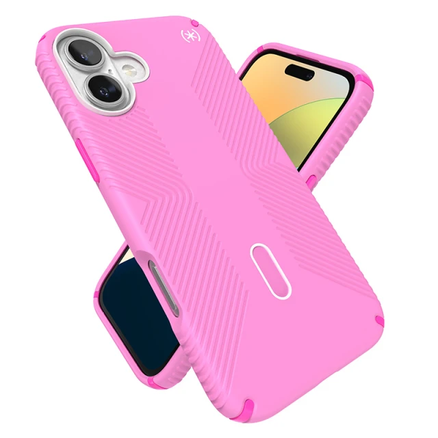 Чохол Speck Presidio2 Grip ClickLock для iPhone 16 Plus True Pink Shocking Pink with MagSafe (150713-3249)