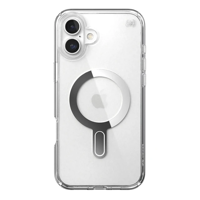 Чехол Speck Presidio Perfect-Clear ClickLock для iPhone 16 Plus Clear Chrome with MagSafe (150715-3199)