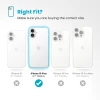 Чохол Speck Presidio Perfect-Clear Grip ClickLock для iPhone 16 Plus Clear Chrome with MagSafe (150716-3199)