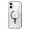 Чохол Speck Presidio Perfect-Clear Grip ClickLock для iPhone 16 Plus Clear Chrome with MagSafe (150716-3199)