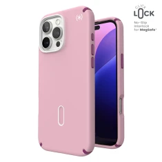 Чохол Speck Presidio2 Pro ClickLock для iPhone 16 Pro Max Wednesday Pink Boysenberry Purple with MagSafe (150724-3250)