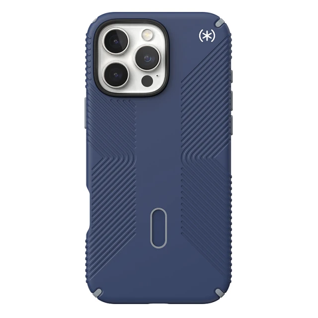 Чохол Speck Presidio2 Grip ClickLock для iPhone 16 Pro Max Coastal Blue Dust Grey with MagSafe (150725-3206)